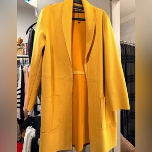 Zara Mustard Yellow Coat